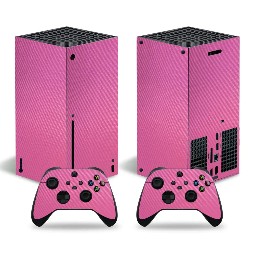 Carbon Fiber and Matte for Xbox Series X Skin Sticker for Xbox Series X Pvc Skins for Xbox Series X Vinyl Sticker