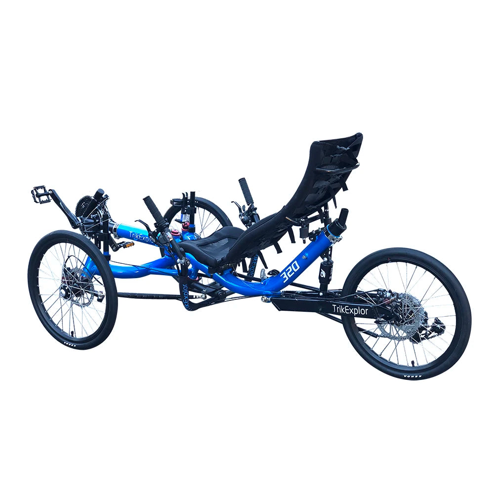 Adult Aluminum Alloy 20 Inch Rear Suspension Recumbent Trike