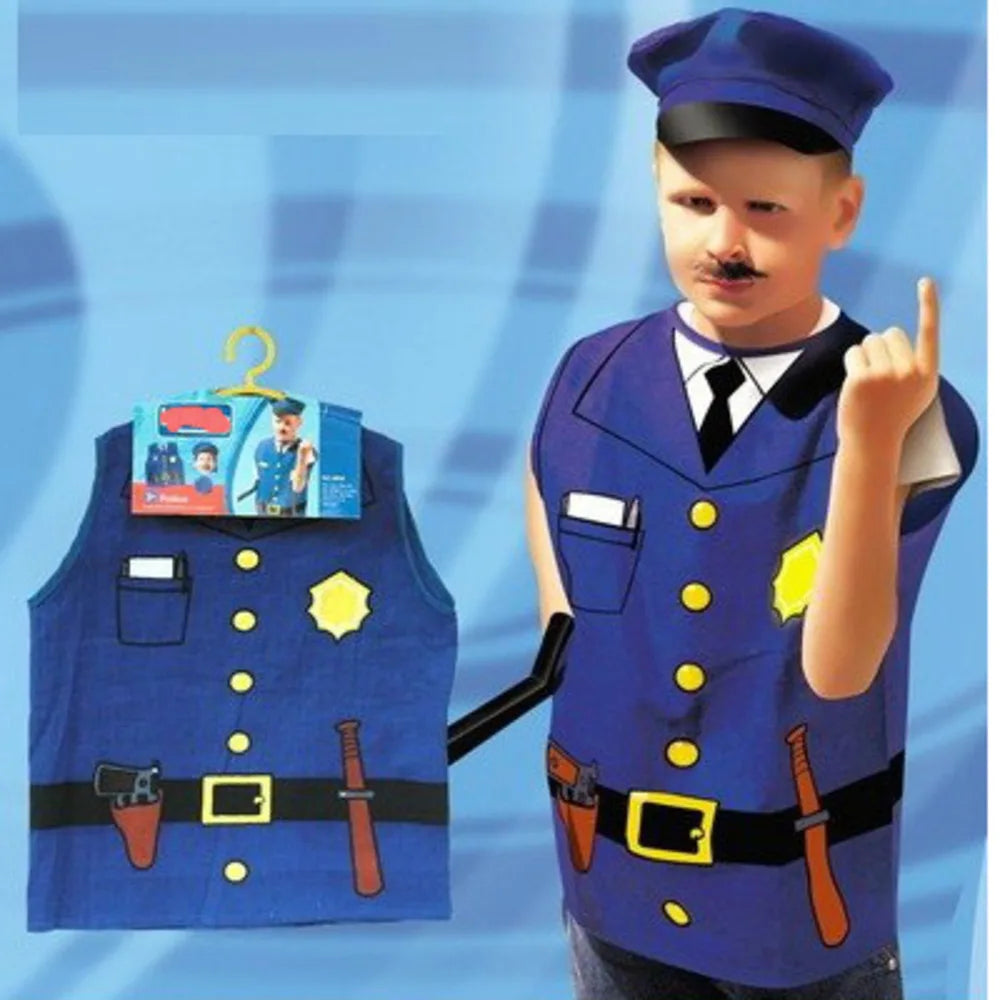 Magician Pirate Doctor and Nurse Uniform for Kids Children Uniform Cross Halloween Costume Cosplay Baby Police Fireman Sam Child