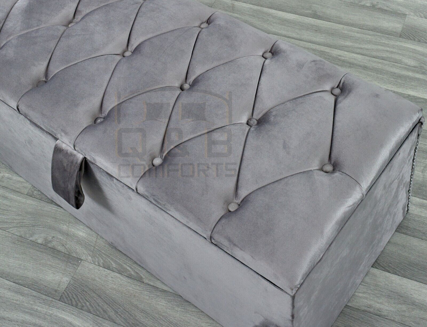 Ottoman Storage Upholstered Blanket Box