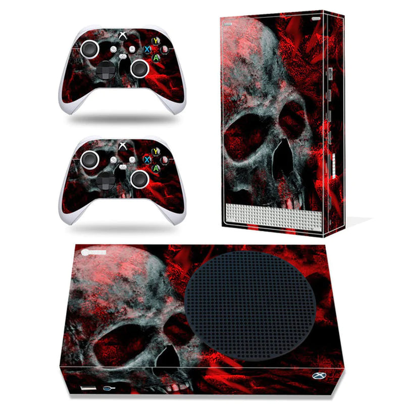 GAMEGENIXX Skin Sticker Duel Game Removable Cover PVC Vinyl for Xbox Series S Console and 2 Controllers