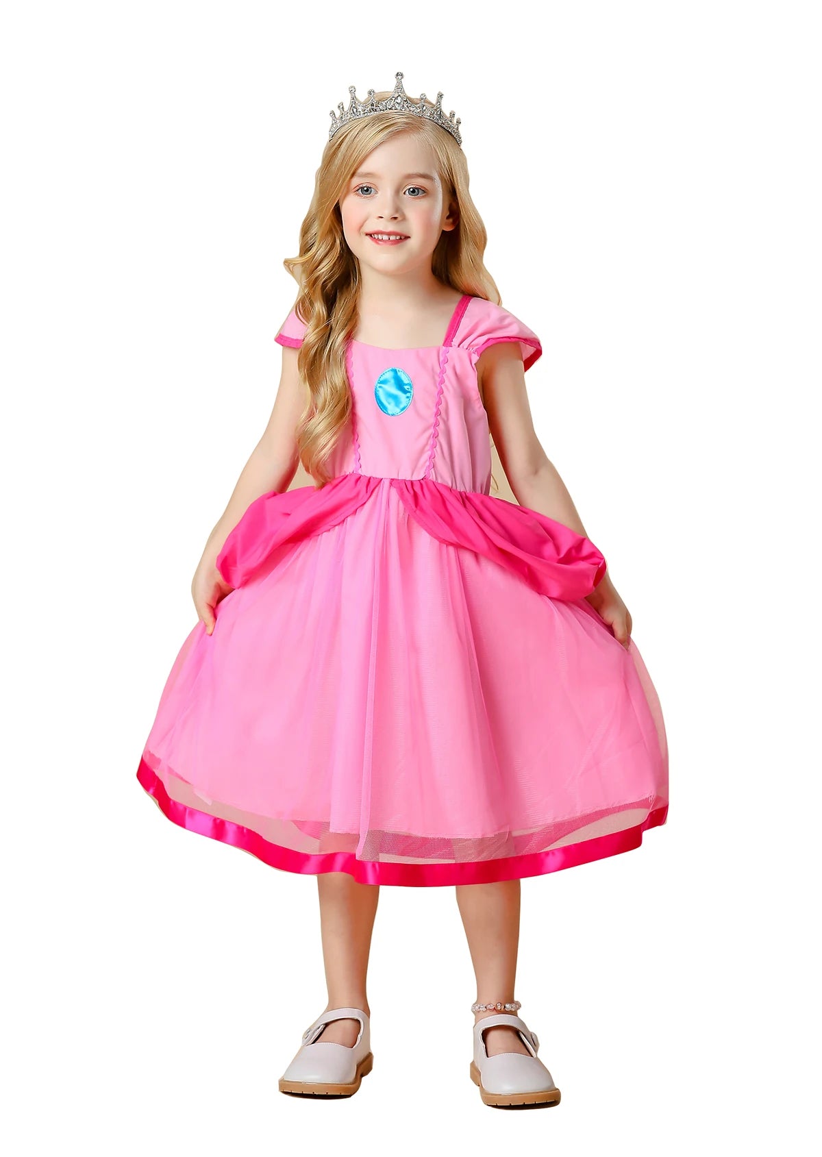 Princess Peach Costume Princess Daisy Costume Dresses Inspired Tutu Dress Birthday Outfit Halloween Costume Princess Tutus