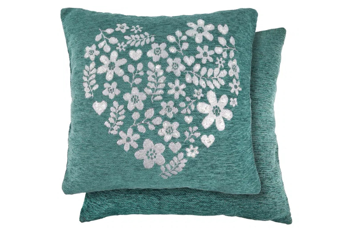 Colette Floral Square Throw Cushion Cover