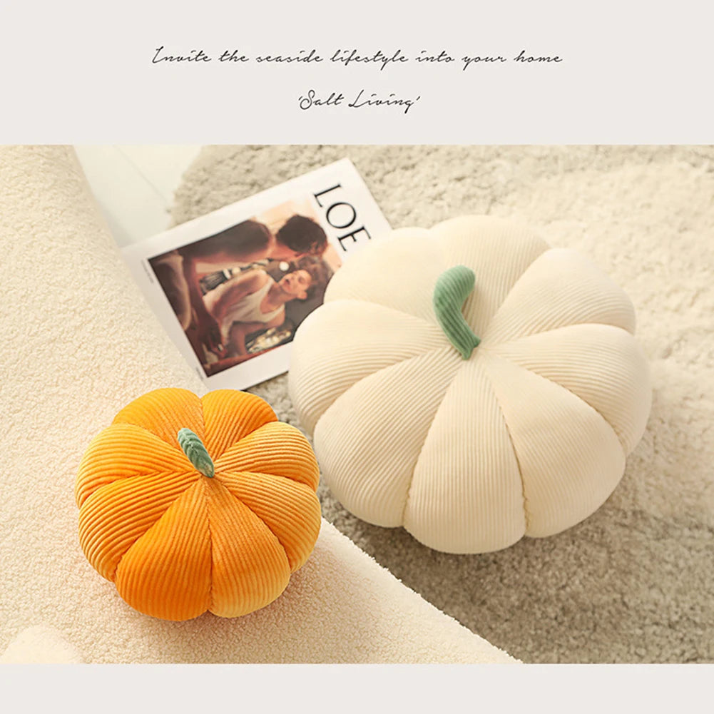 Fluffy Pumpkin Pillow Plush