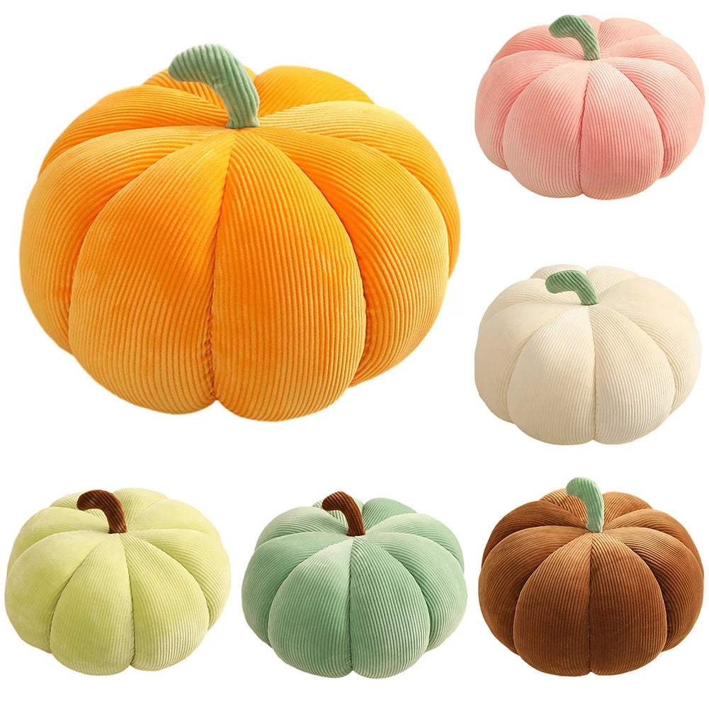 Fluffy Pumpkin Pillow Plush