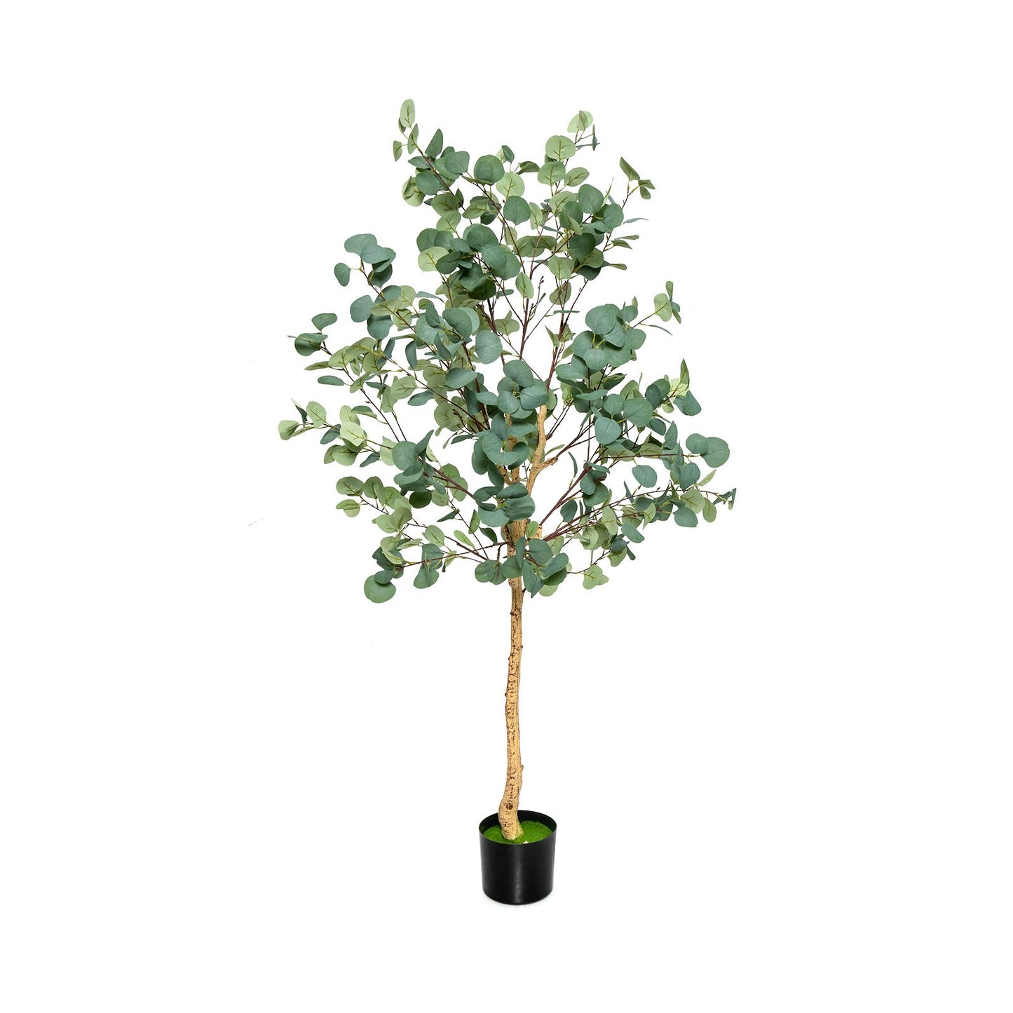 1.4/1.65 M Artificial Eucalyptus Tree with Silver Dollar Leaves