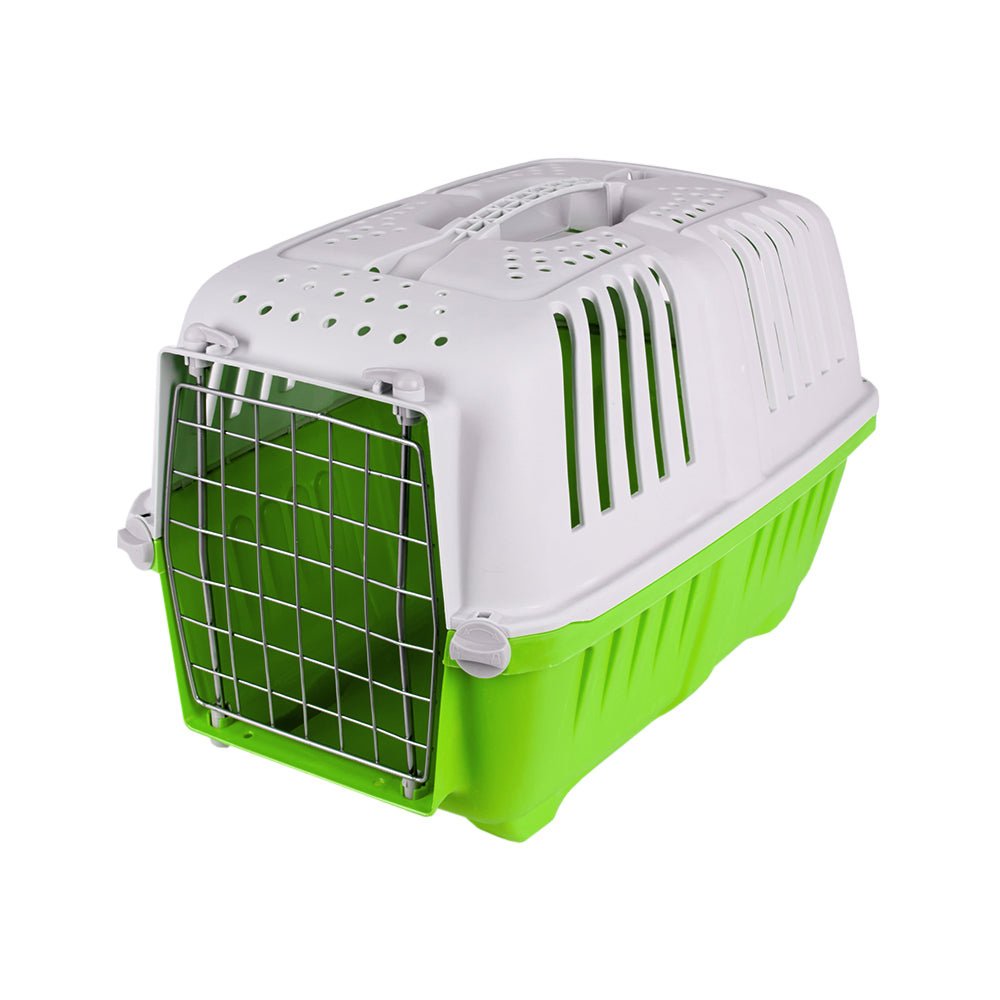 PET DOG PUPPY CAT CARRIER BASKET BAG CAGE PORTABLE TRAVEL KENNEL BOX VET W/DOOR