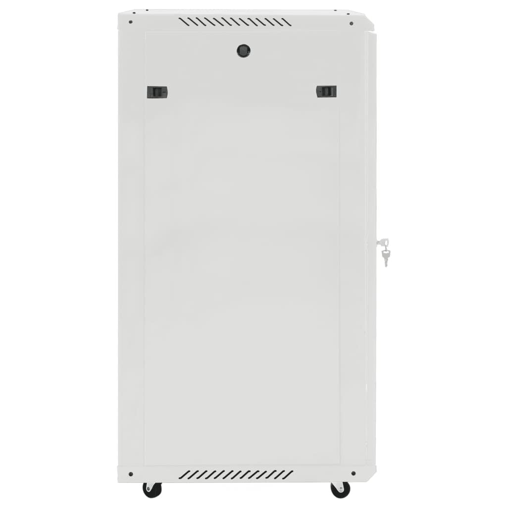 vidaXL 22U Network Cabinet with Swivel Feet 19" IP20 60x60x120 cm