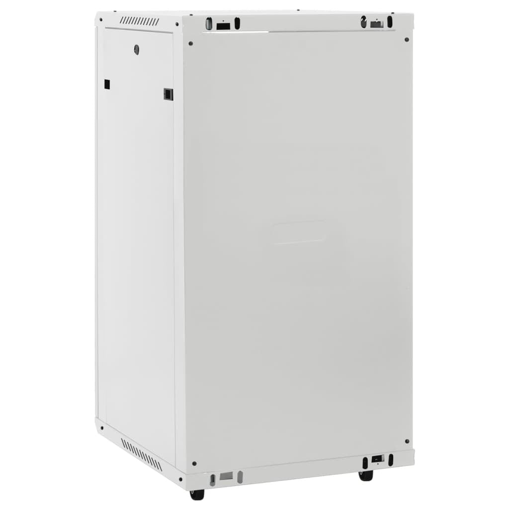 vidaXL 22U Network Cabinet with Swivel Feet 19" IP20 60x60x120 cm