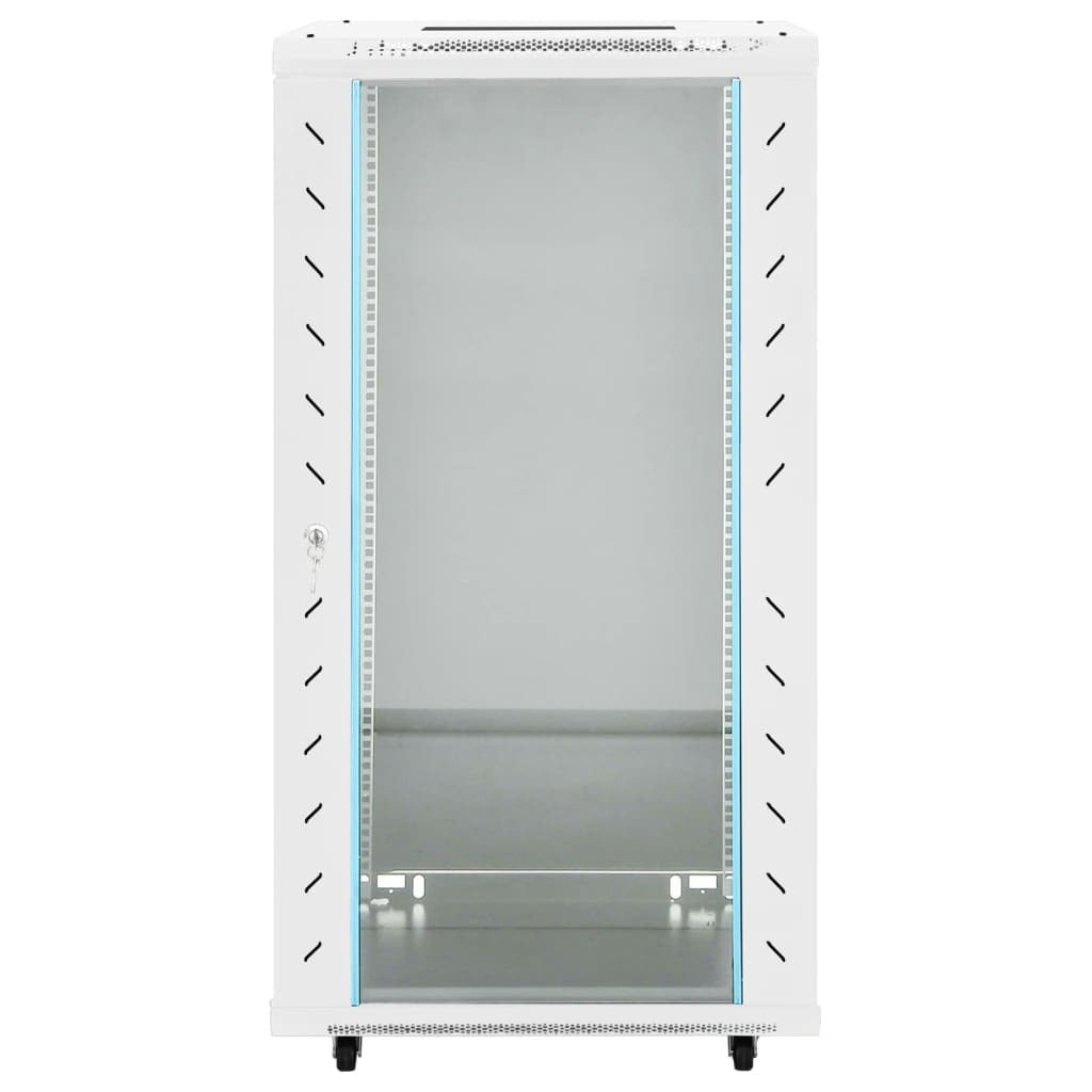 vidaXL 22U Network Cabinet 19" IP20 Grey 60x60x120 cm