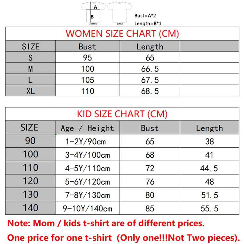 Family Tshirts Fashion Mommy and Me Clothes Baby Girl Clothes MINI and MAMA Fashion Cotton Family Look Mom Mother Kids Clothes