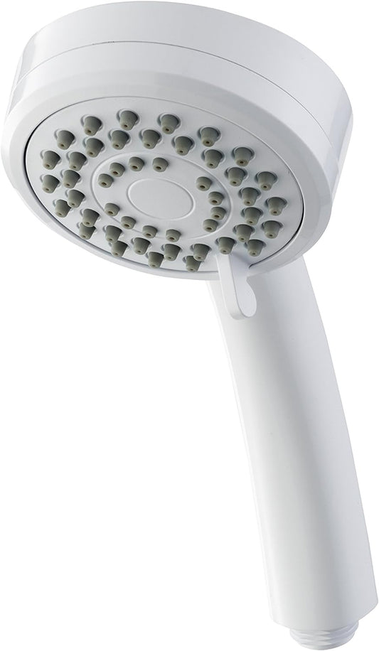 Triton SFXLAR3POSWH 3 Spray Pattern Shower Head, White