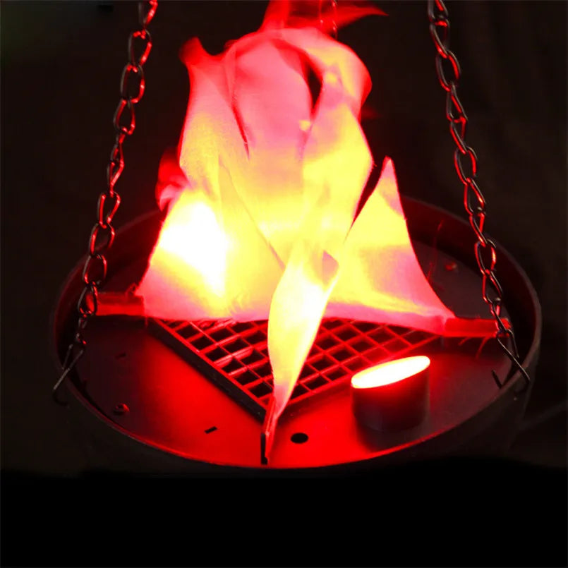 Halloween Decoration Simulation Fake Flame Fire Basin Decoracion De Halloween Party Horror Accessories Electric Festival Props