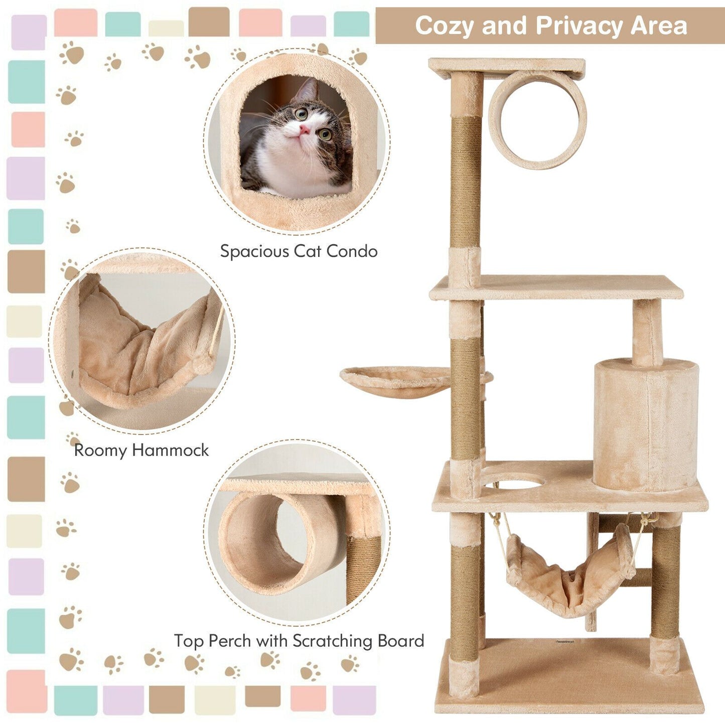 Multi-Level Cat Scratch Post Tree