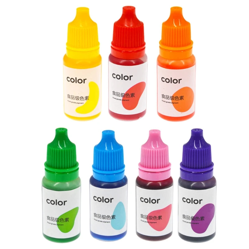 13 Colors Epoxy UV Resin Coloring Dye Liquid Epoxy Pigment Resin Colorant Fading Resistance10Ml Translucent Make Jewelry Pigmen