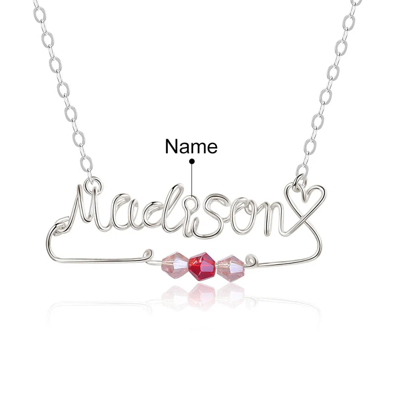 925 Silver Custom Name Necklace