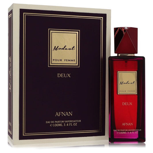 Modest Pour Femme Deux Eau De Parfum Spray By Afnan Eau De Parfum Spray (Modest Pour Femme Deux Eau De Parfum Spray By Afnan)