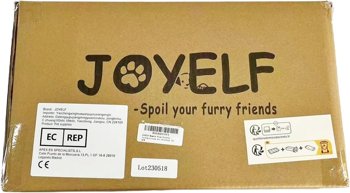 JOYELF Memory Foam Dog Bed Small Orthopedic Dog Bed & Sofa with Removable Cover