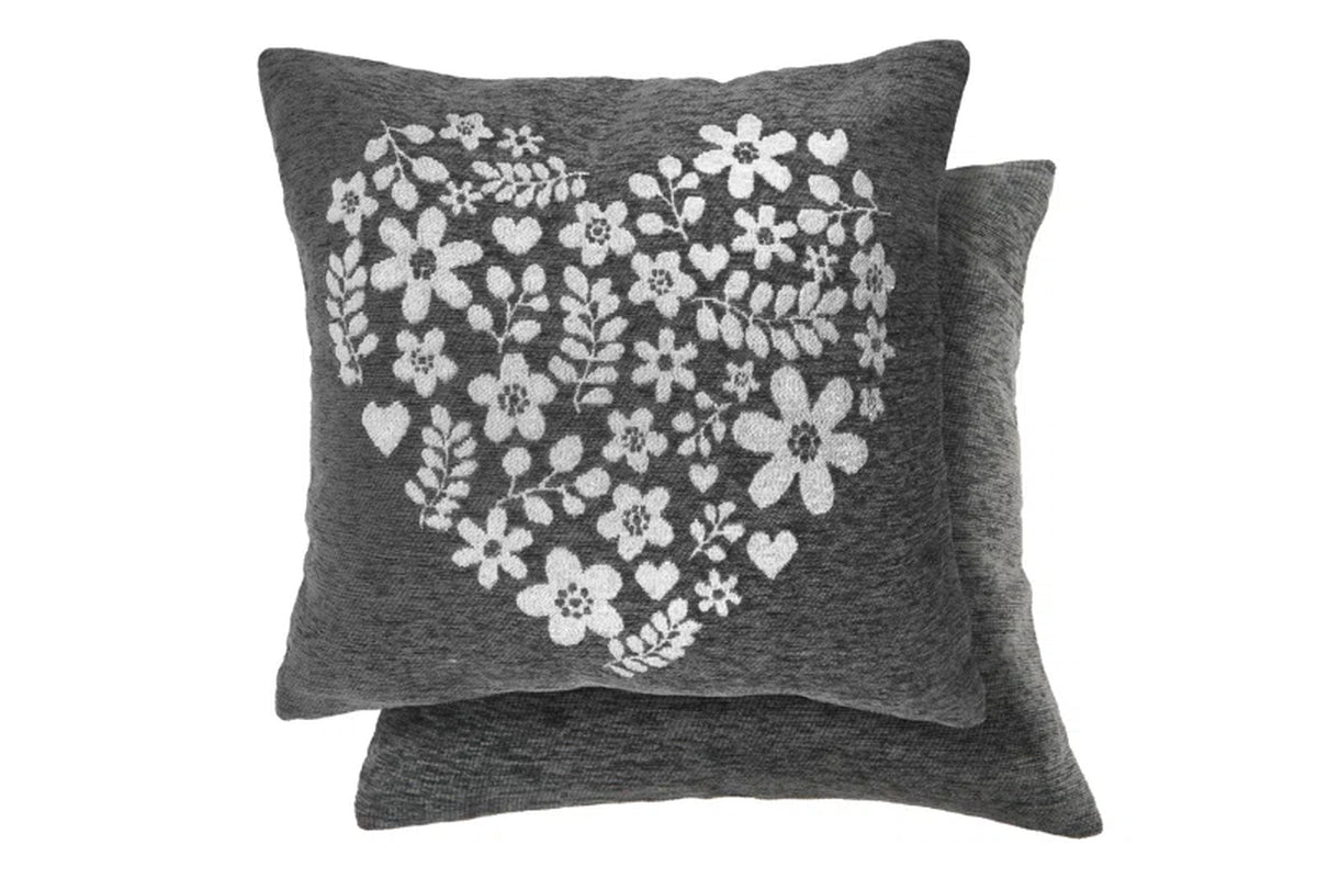 Colette Floral Square Throw Cushion Cover