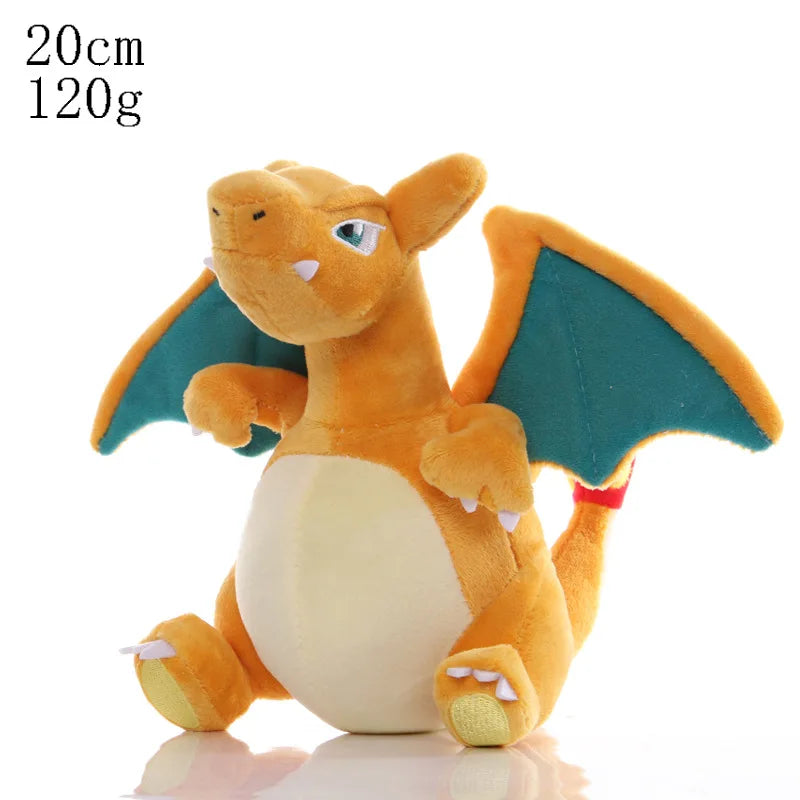 20Cm Pokemon Stuffed Plush Toys Kawaii Pikachu Raichu Jenny Turtle Anime Doll Kids Birthday Christmas Gift