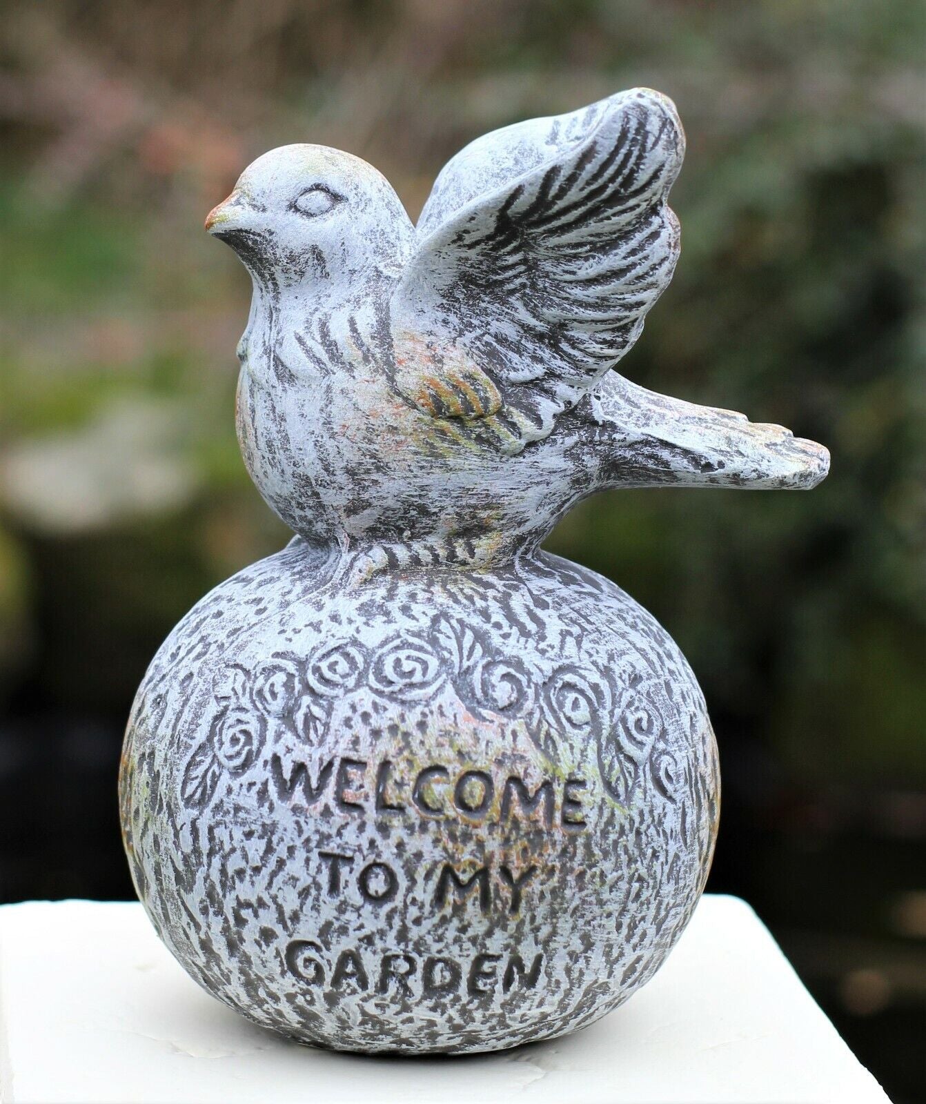 Garden Ornaments Bird Duck Animal Welcome to My Garden