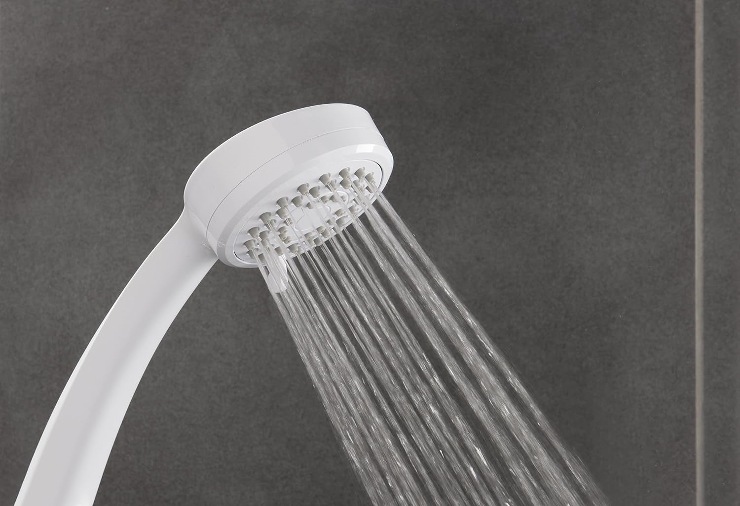 Triton SFXLAR3POSWH 3 Spray Pattern Shower Head, White