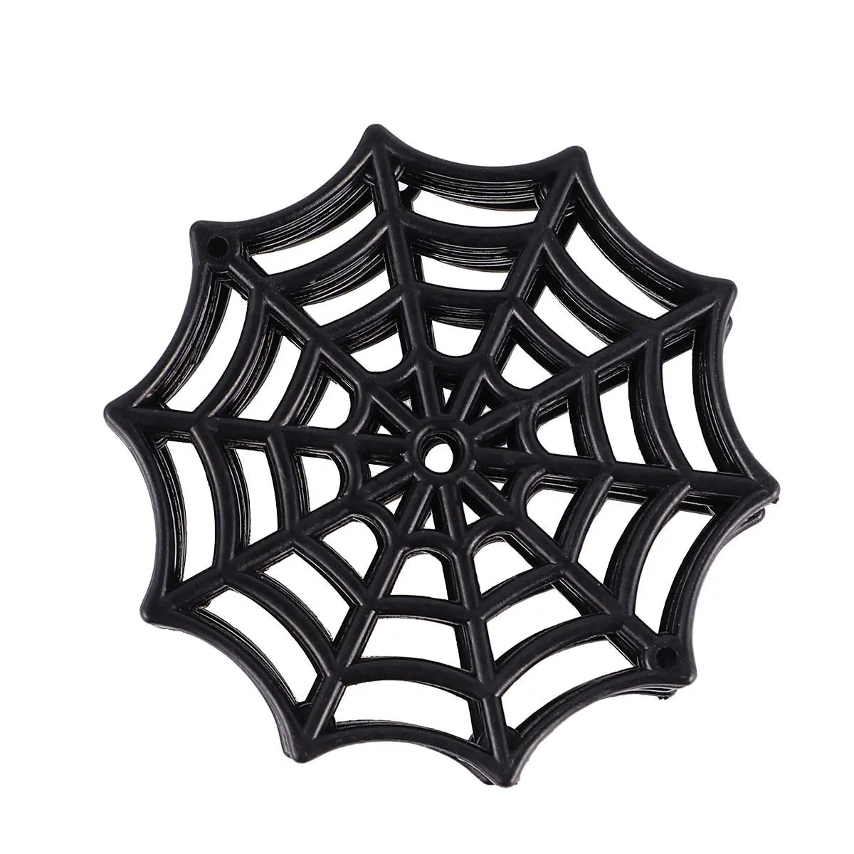 50Pcs Plastic Cobweb Halloween Spider Web Holiday Accessories for Halloween Decoration Black Halloween Cobweb Decorations