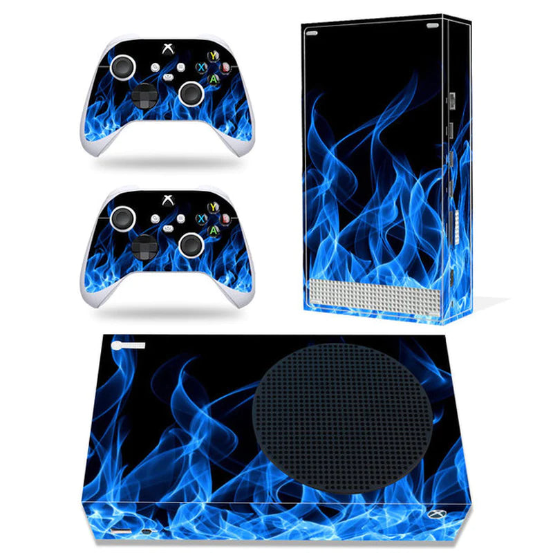 GAMEGENIXX Skin Sticker Duel Game Removable Cover PVC Vinyl for Xbox Series S Console and 2 Controllers