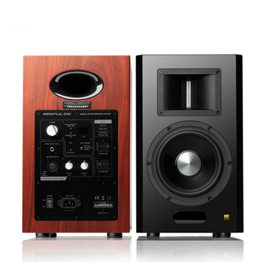 Airpulse A300 A300PRO Bluetooth Speaker Active Bookshelf Speaker Subwoofer Output Bluetooth APT-X 4.0 with Remote Control