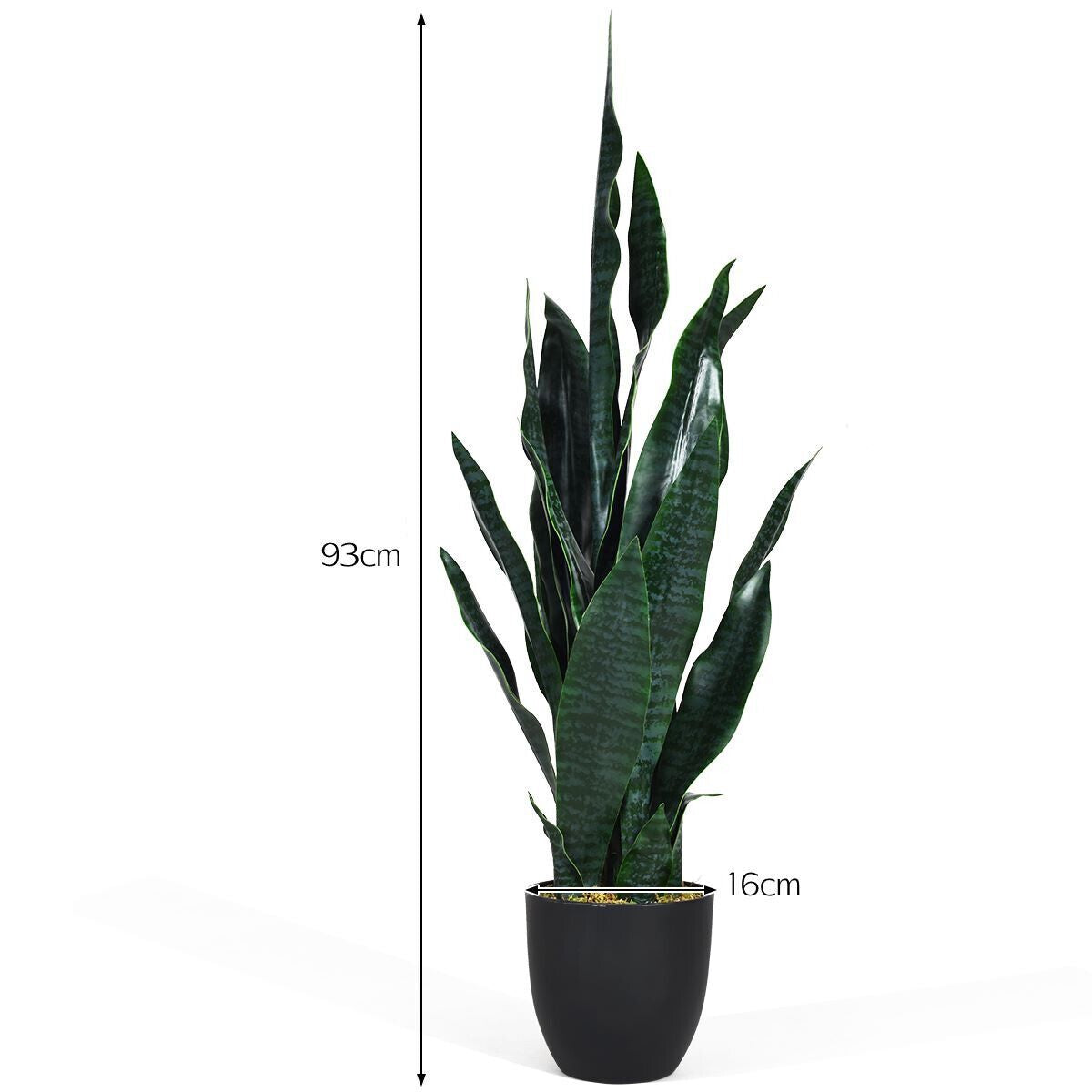 93Cm Artificial Sansevieria Plant with Pot