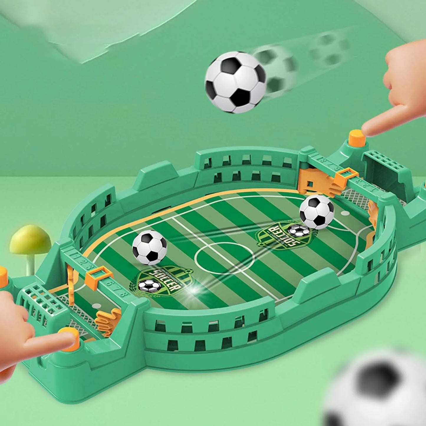 Mini Tabletop Football Double Battle Soccer Game for Kids and Adults Family All Ages Birthday Gift Party Favots