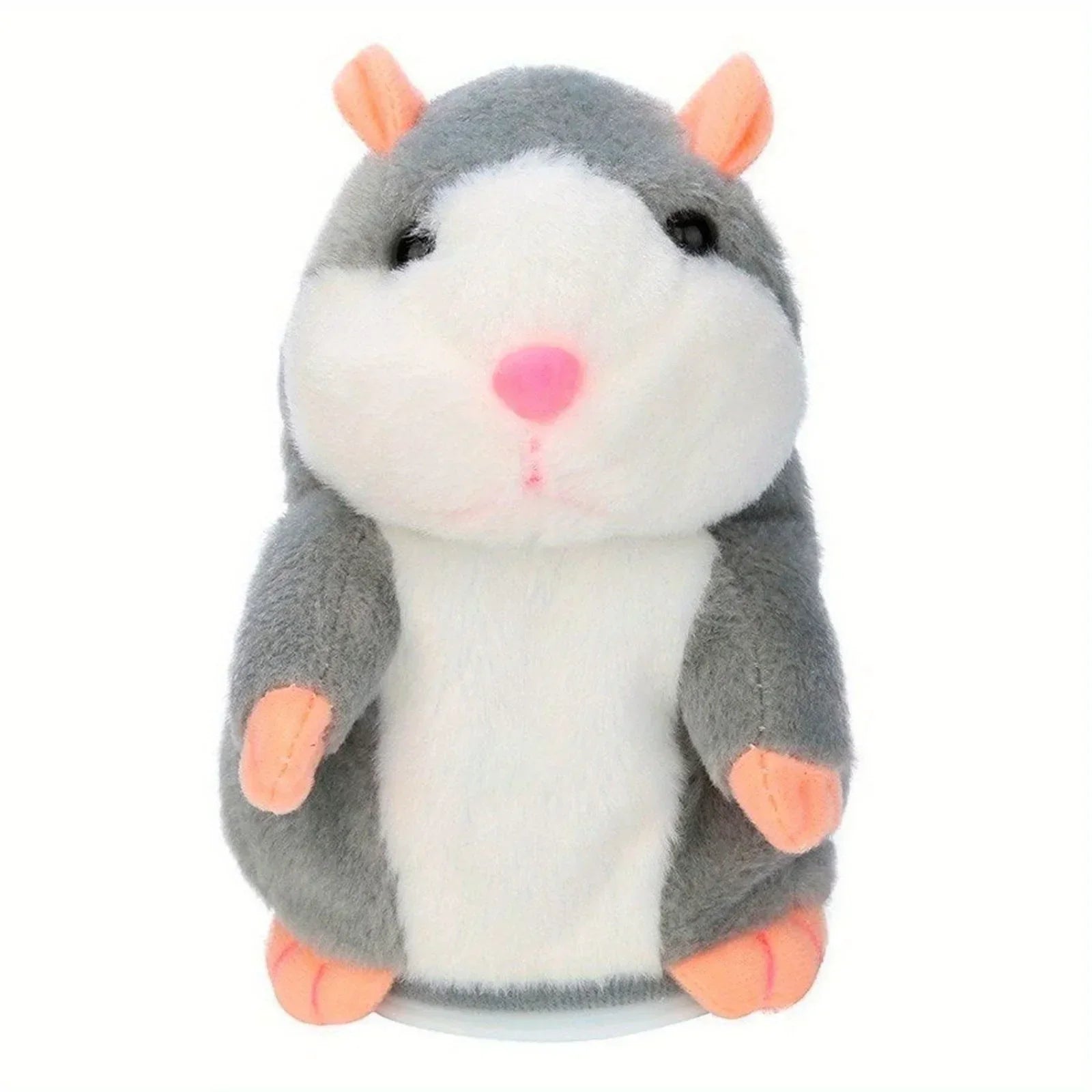 New 15Cm Cute Talking Hamster Talking Sound Recording Repeatable Stuffed Animal Recordable Hamster Doll Gifts