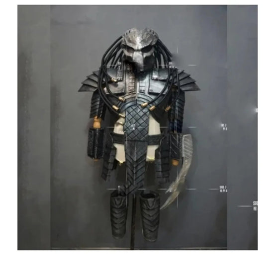 Jagged Warrior Armor Cosplay Halloween Alien Predator Costume Bar Halloween Party Costume