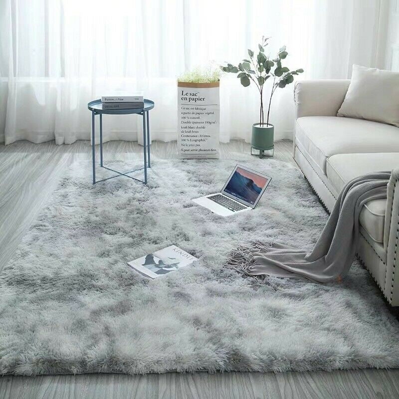 Multi-Color Polyester Flax Carpet Anti-Fouling Non-Slip Area Dirt-Resistant Soft Rug Rug