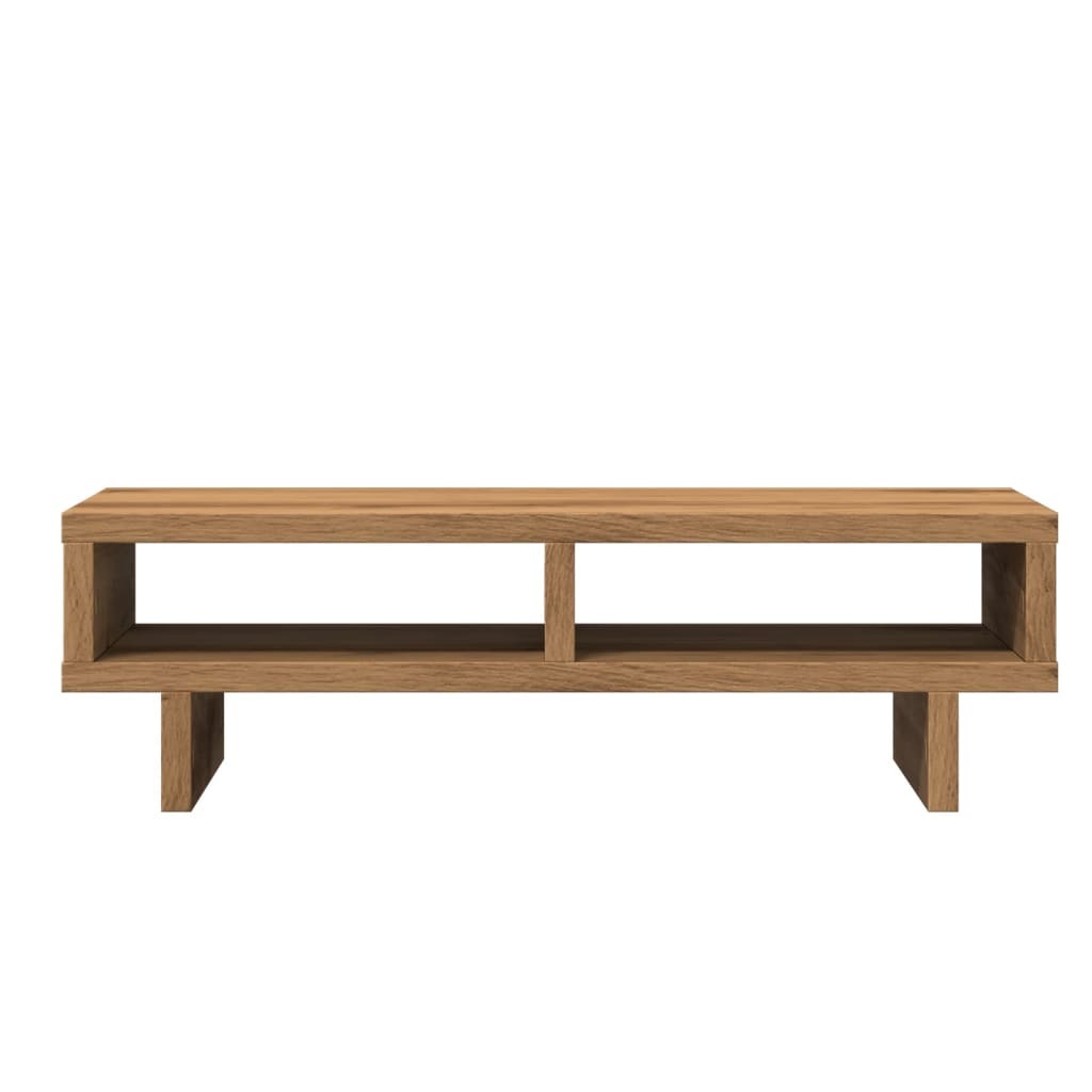 vidaXL Monitor Stand Artisian Oak 50x27x15 cm Engineered Wood