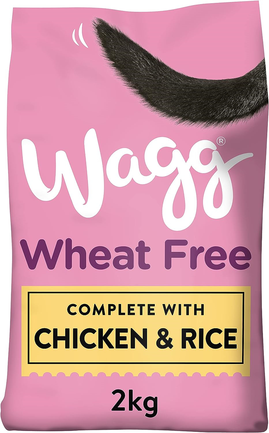 Wagg Complete Wheat Free Chicken Dog Food 2Kg - Pack of 4, Healthy Nutrition