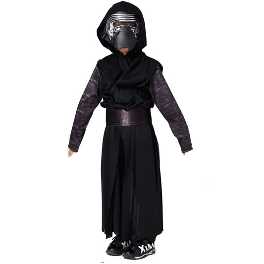 Boys Deluxe Movie Wars Wars Jedi Warrior Cosplay Costume Anakin Skywalker Costume Tunic for Children Kids Boys Halloween Costume