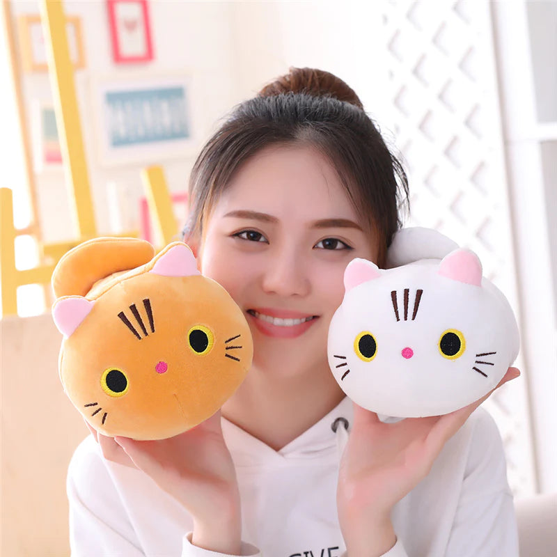 18-28CM Soft Animal Cartoon Pillow Cushion Cute Fat Dog Cat Totoro Penguin Pig Frog Plush Toy Stuffed Lovely Kids Birthyday Gift