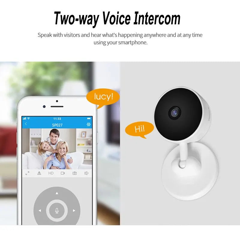 Baby Monitor 3MP Tuya Smart Wifi Video Surveillance Cameras Newborn Baby Security Protection Two Way Audio Night Vision