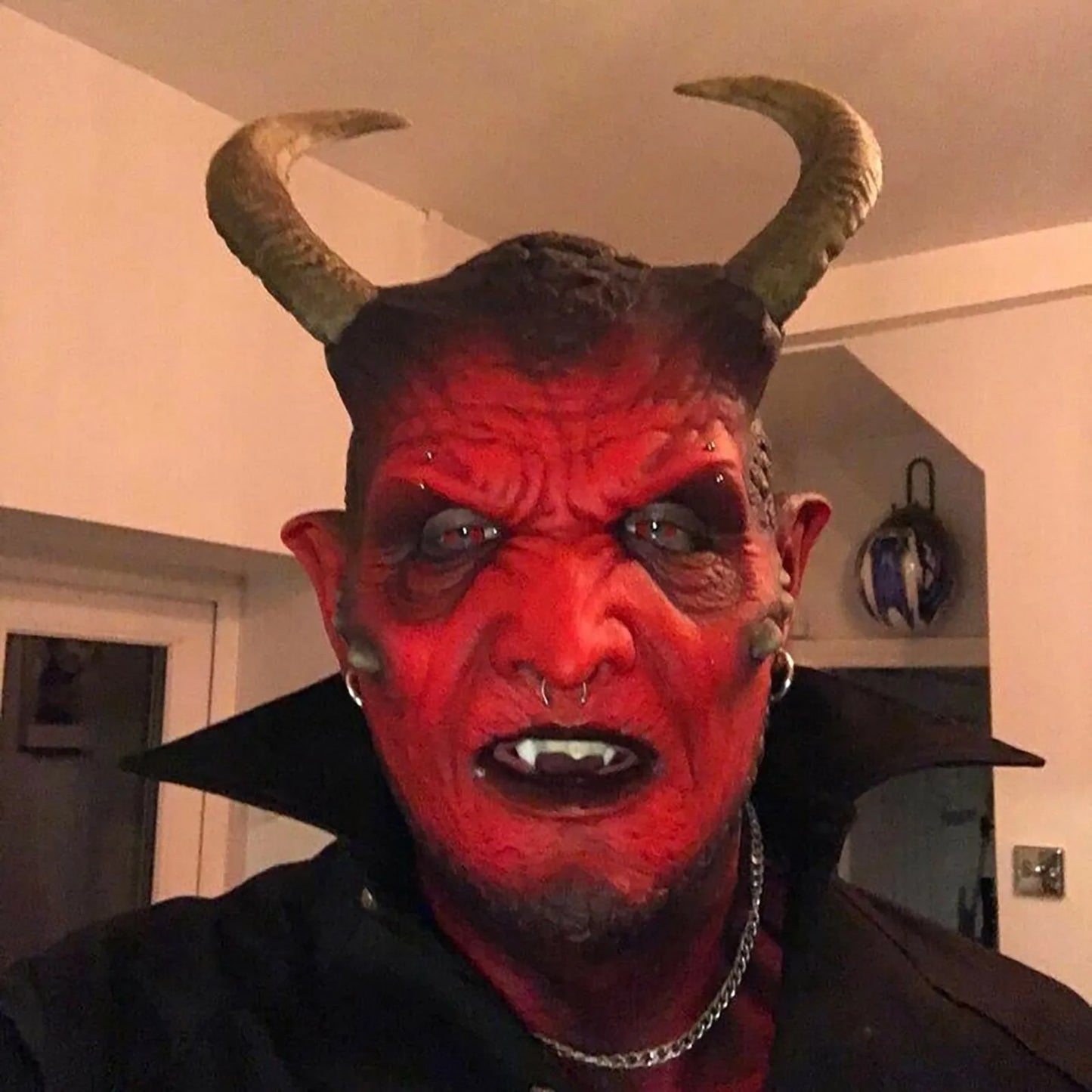 Scary Devil Cosplay Mask Halloween Decorative