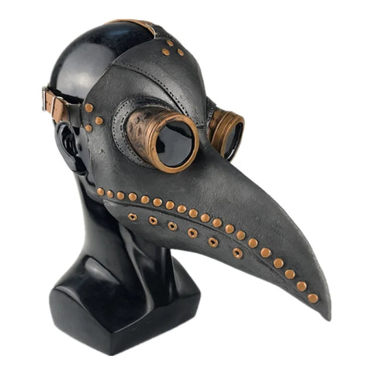 Medieval Steampunk Plague Doctor Bird Beak