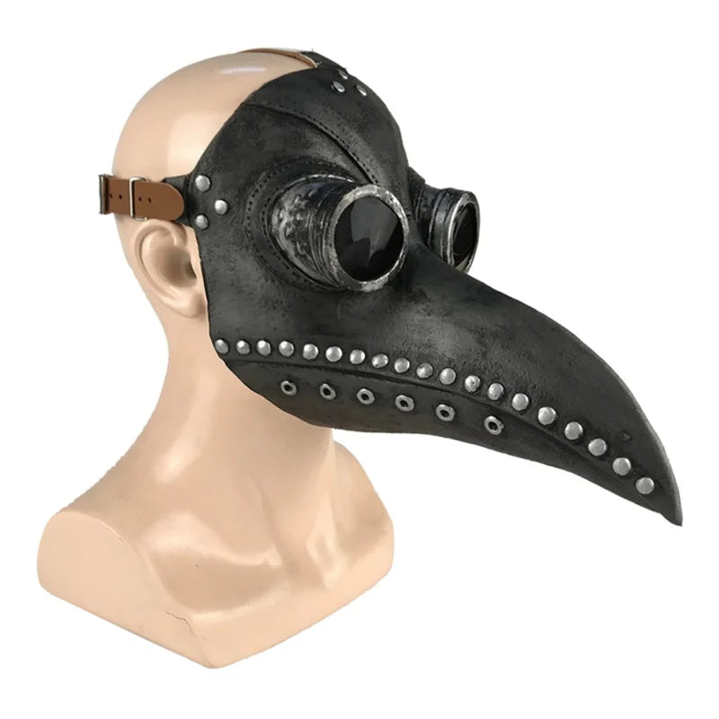 Medieval Steampunk Plague Doctor Bird Beak