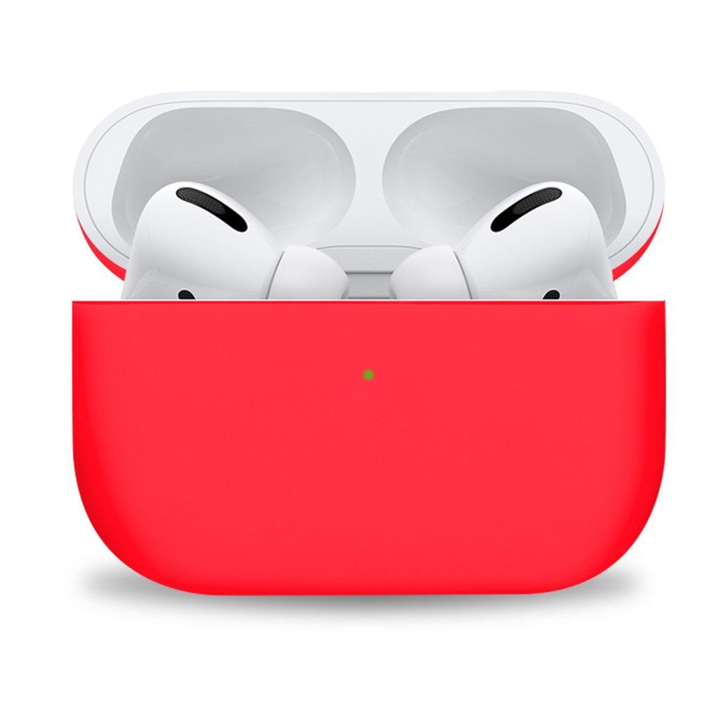 Airpods Pro Case Scratch-Absorbing Protecting Cover, Red, 1pk