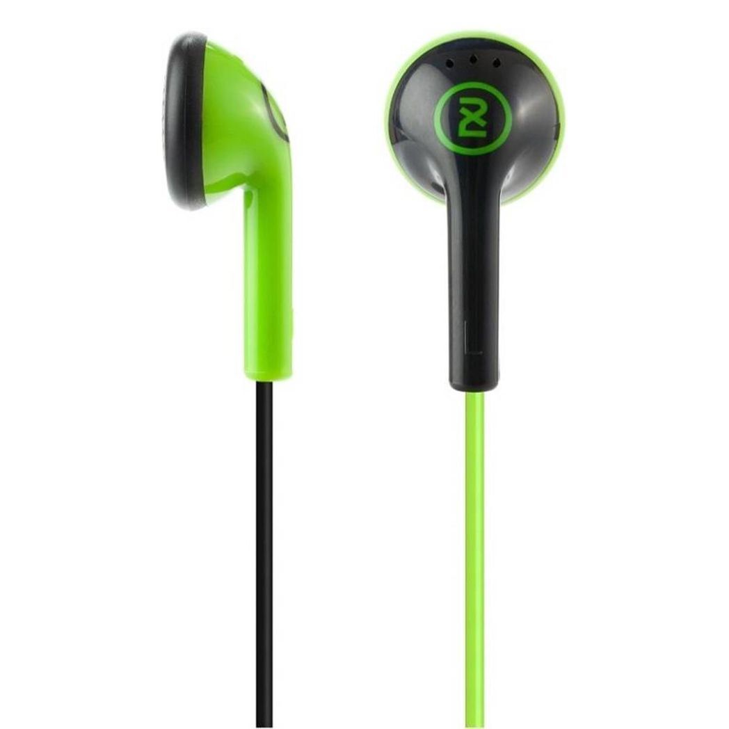 2XL Offset 3.5mm jack In-Ear Headphone Hands-Free, Green