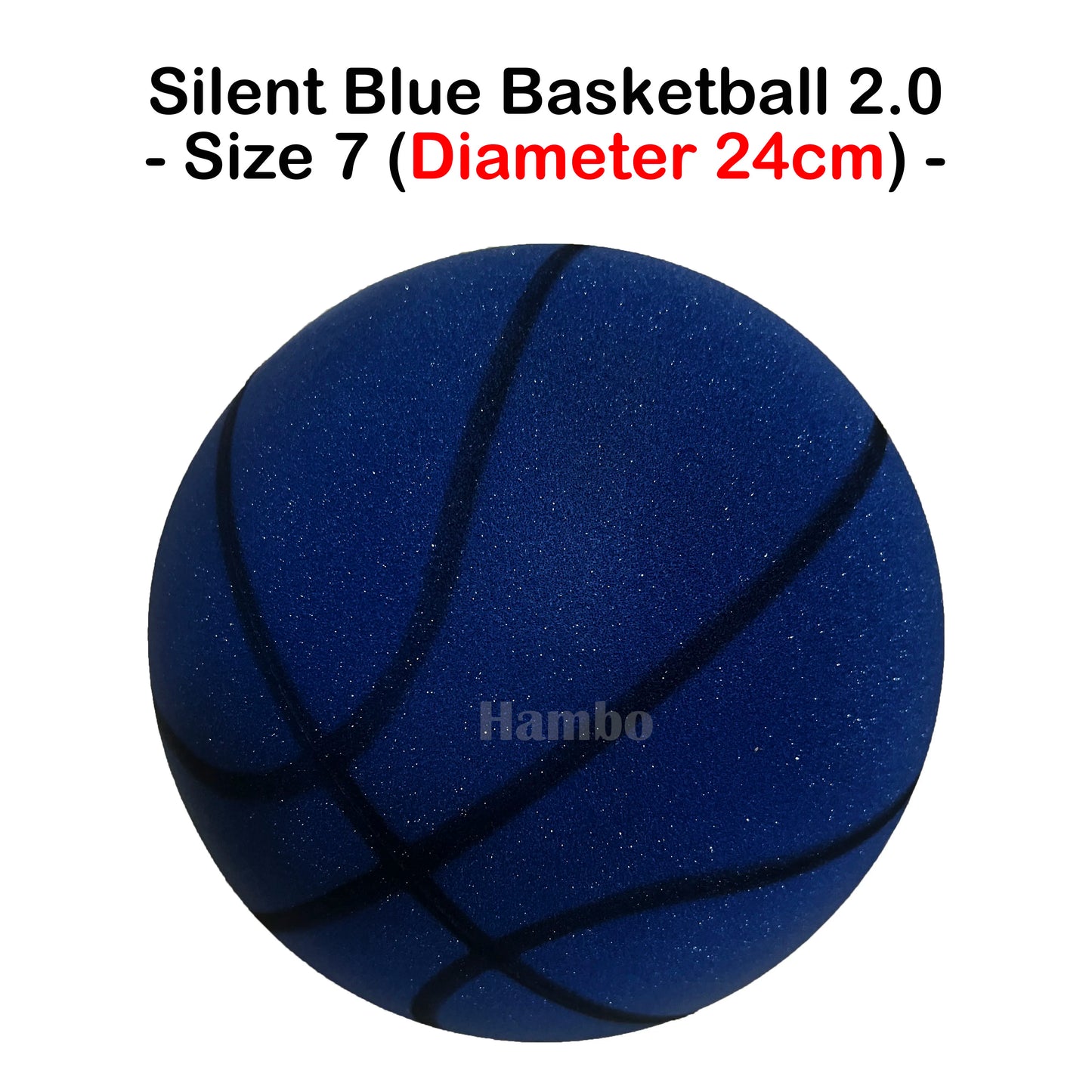 Bouncing Mute Ball Indoor Silent Basketball 24Cm Foam Basketball Silent Soft Ball Air Bounce Basket Ball Size 3/5/7 Sports Toy