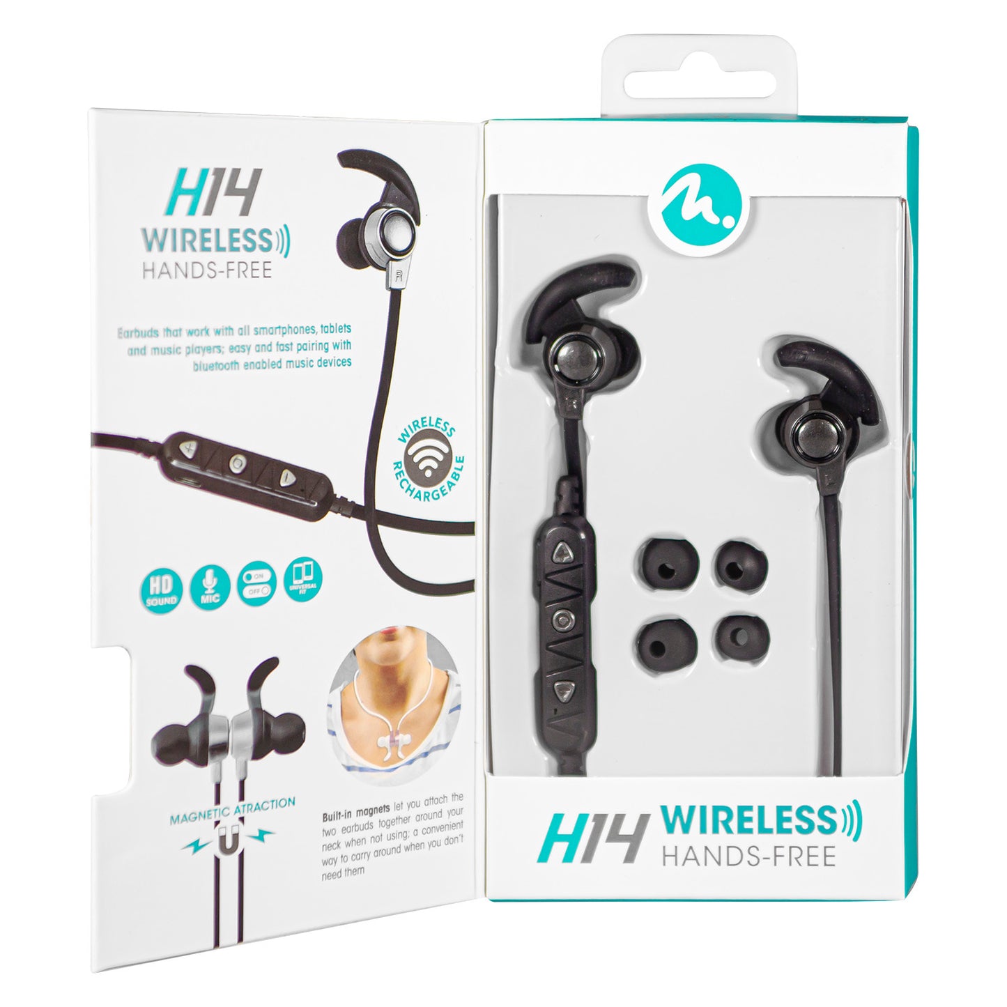 MyMe H14 Wireless Hands-Free earphones Grey