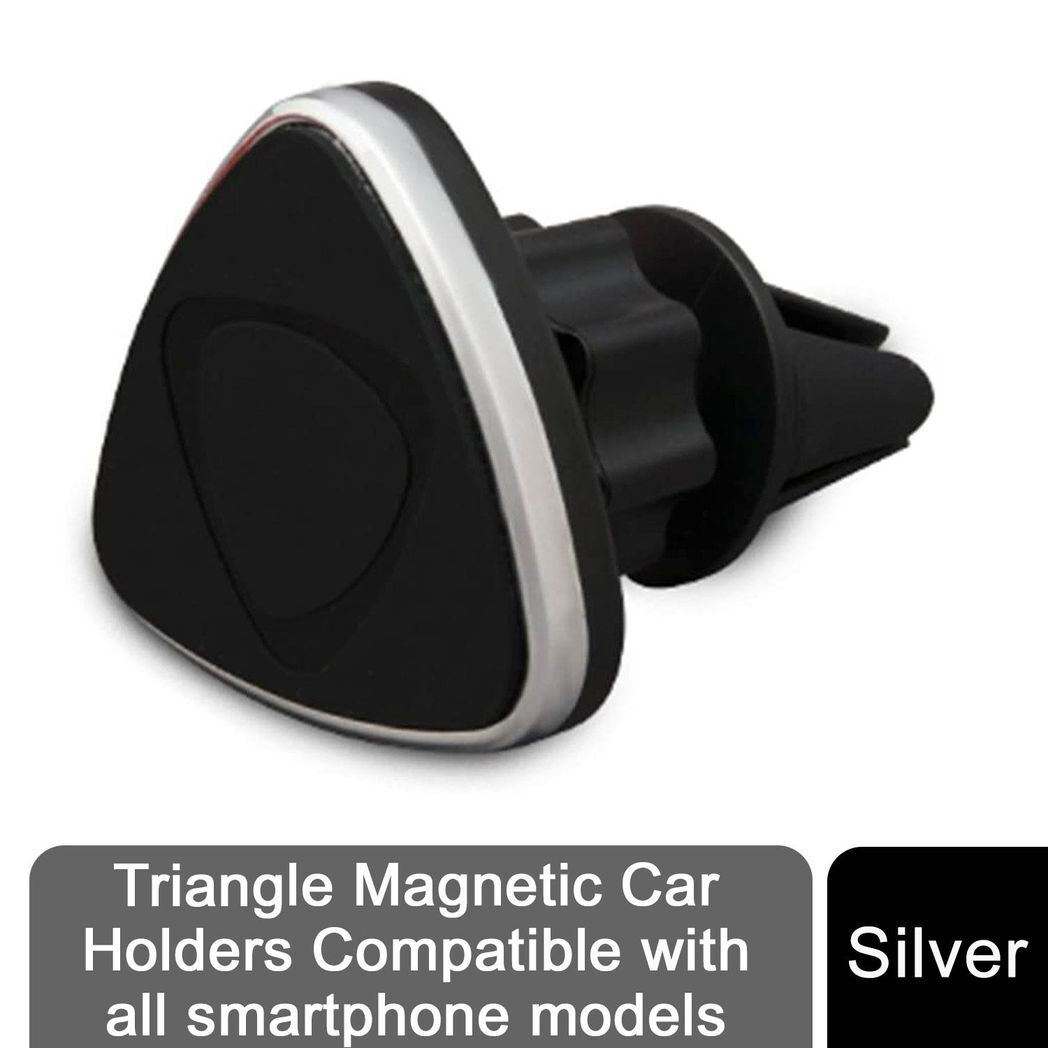 Aquarius Universal Magnetic Phone Car Mount, Silver