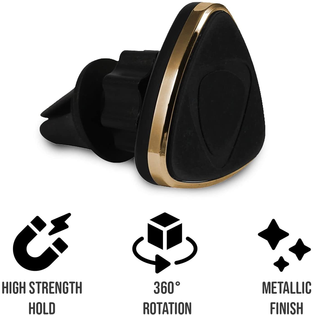 Aquarius Universal Magnetic Phone Car Mount, Gold