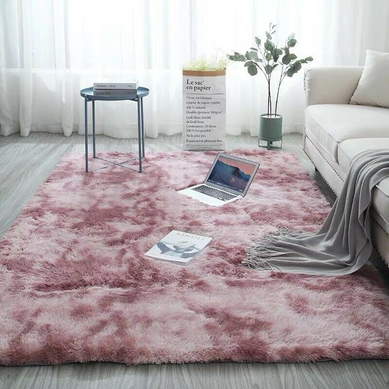 Multi-Color Polyester Flax Carpet Anti-Fouling Non-Slip Area Dirt-Resistant Soft Rug Rug