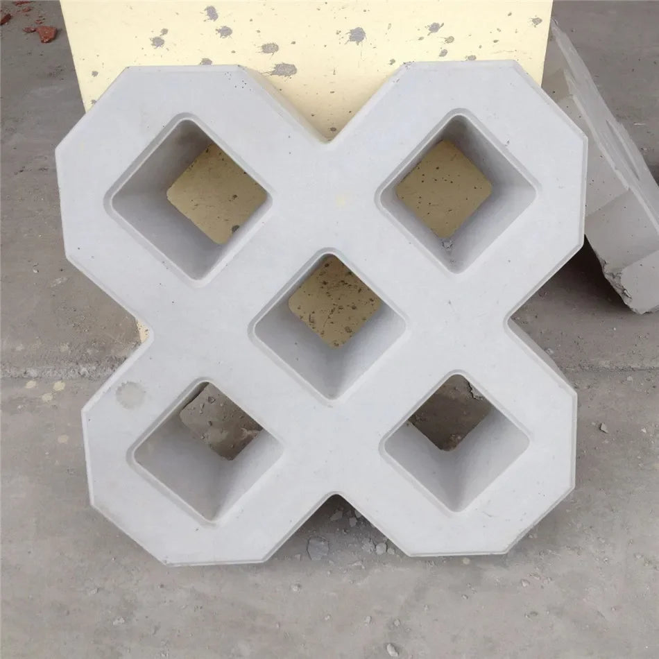 40 * 40Cm DIY Square Garden Path Concrete Plastic Brick Mold Paving Propylene Pavement Walkway Garden Buildings Accessories